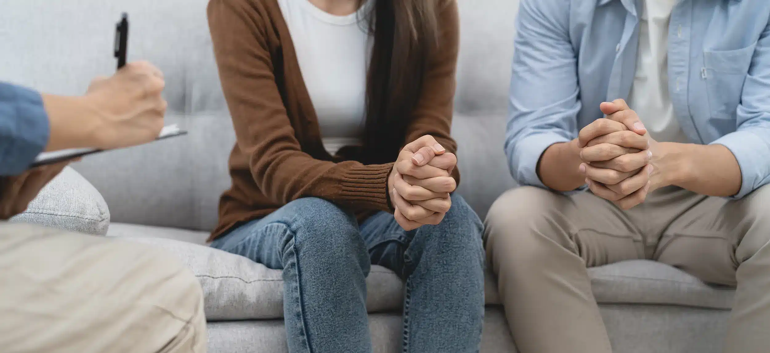 Couple Discussing Pre-Divorce Issues With A Divorce Mediator In Atlanta